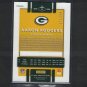 AARON RODGERS 2017 Donruss Optic Blue Prizm - Packers & Cal Golden Bears