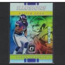 DALVIN COOK/CHUCK FOREMAN 2017 Donruss Optic Illusions Prism - Vikings & Florida State Seminoles