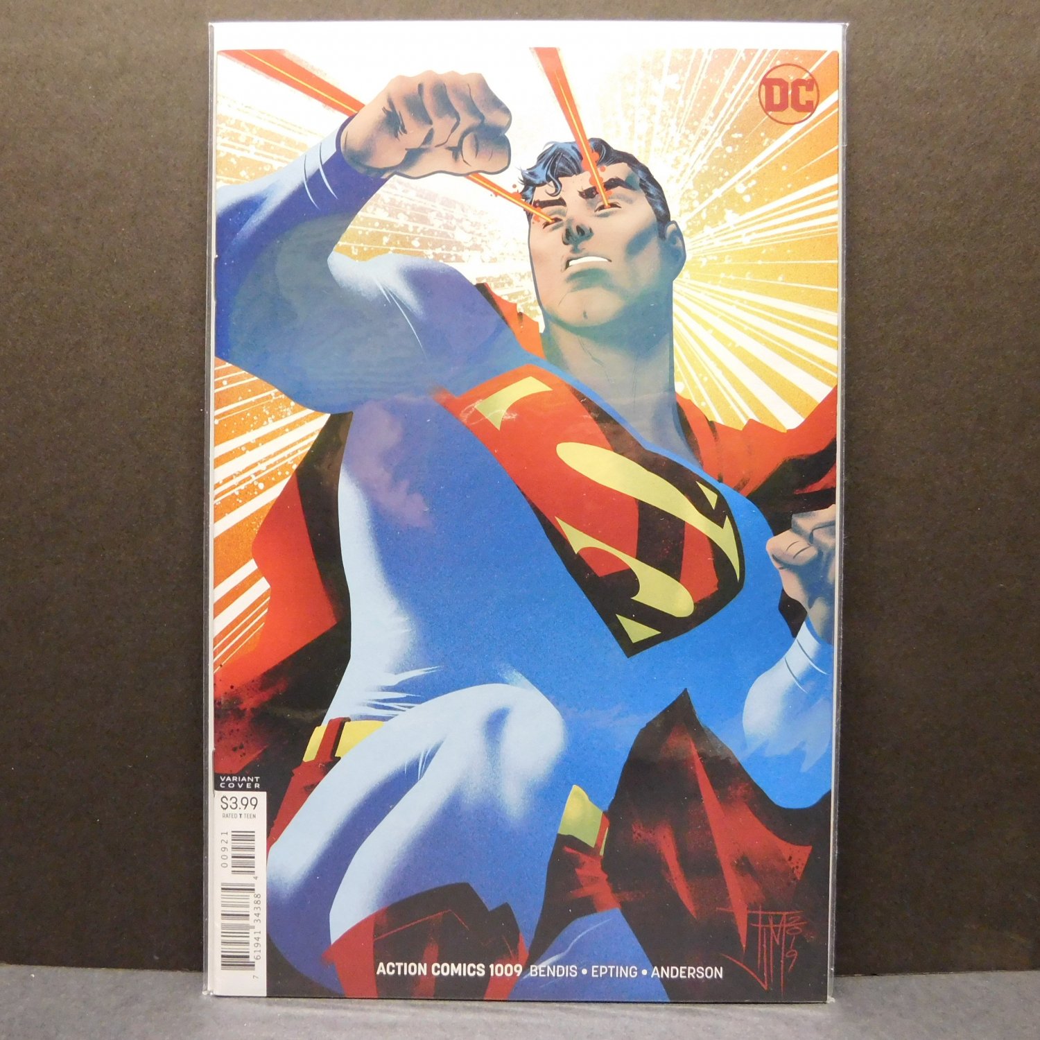 Superman ACTION COMICS Comic Book #1009 Manipul B Variant - DC Comics - Bendis