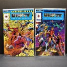 UNITY #0 and #1 - FIRST PRINT Comic Book - Valiant Comics Time is Not Absolute