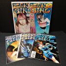 ZERO GIRL #1 2 3 4 5 - 2002 Homage Studios Comic Book - Sam Keith