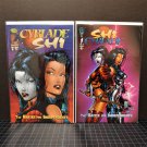 SHI & CYBLADE #1 Image & Crusade Comics - Battle for Independents - Marc Silvestri Variants SHI & CYBLADE #1 Image & Crusade Comics - Battle for Independents - Marc Silvestri Variants