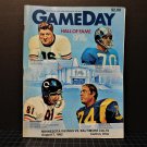 1982 NFL Hall of Fame Game PROGRAM - Vikings vs. Colts - Merlin Olsen, Sam Huff