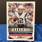 TOM BRADY 2013 Score Franchise #285 - New England Patriots & Michigan Wolverines