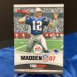 TOM BRADY 2007 Topps Madden EA Sports #13 - New England Patriots & Michigan Wolverines