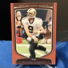 DREW BREES 2009 Bowman Bronze Parallel #9 - New Orleans Saints & Purdue Boilermakers