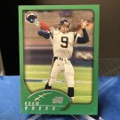 DREW BREES 2002 Topps Base Card #163 - 2nd Year! New Orleans Saints & Purdue Boilermakers