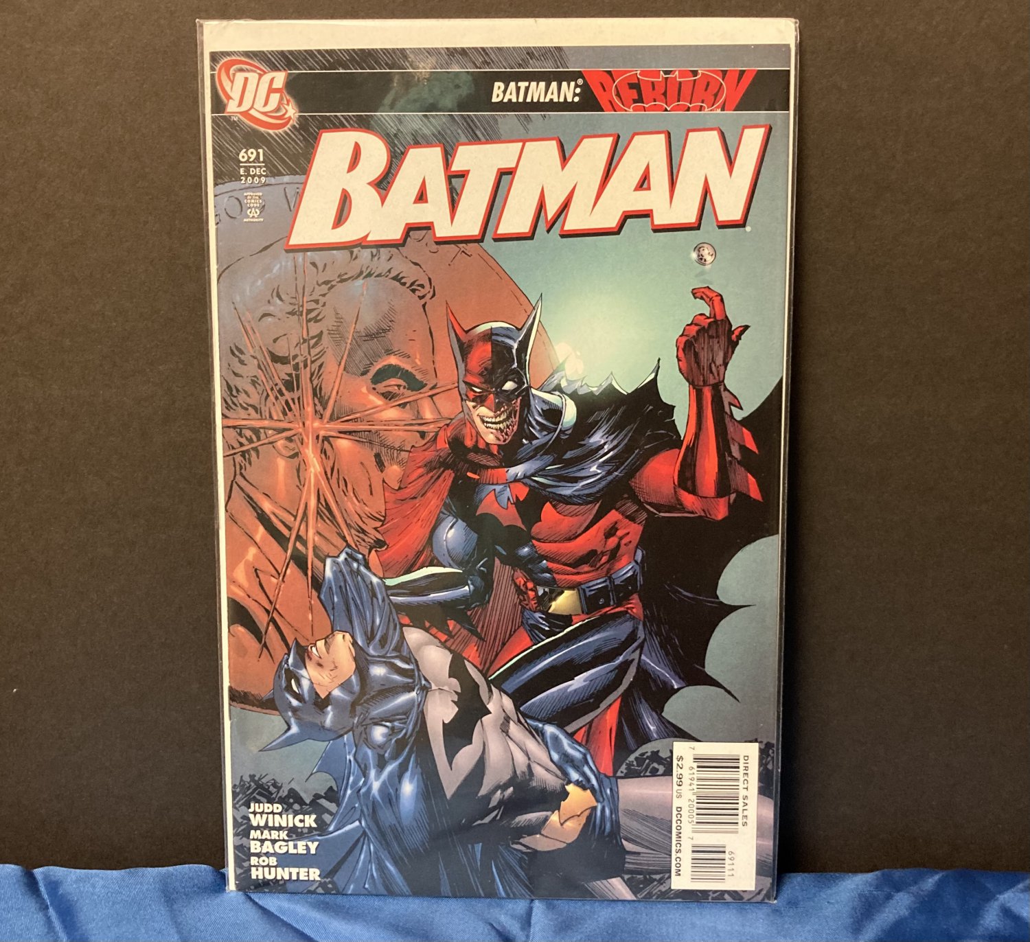 BATMAN #691 DC Comics 2009 - Reborn - Judd Winick, Mark Bagley