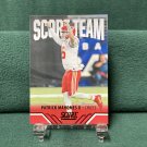 PATRICK MAHOMMES 2021 Score Red Parallel TEAM - Kansas City Chiefs & Texas Tech Red Raiders