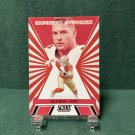 NICK BOSA 2021 Score Game Face Red Parallel - San Francisco 49ers & Ohio State Buckeyes NICK BOSA 2021 Score Game Face Red Parallel - San Francisco 49ers & Ohio State Buckeyes