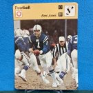 1977 1978 1979 FOOTBALL Bert Jones Sportscaster Card 24-05 (Italy) - Colts
