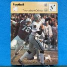 1977 1978 1979 FOOTBALL Ken Stabler Sportscaster Card 36-20 (Italy) - Raiders