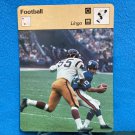 1977 1978 1979 FOOTBALL Fran Tarkenton Sportscaster Card 22-16 (Italy) - Vikings
