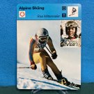 1977 1978 1979 ALPINE SKIING Ross Mittermaier Sportscaster Card 3-14 (Japan)