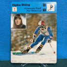 1977 1978 1979 ALPINE SKIING Annemarie Proell Five World Cups Sportscaster Card 4-13 (Japan) 1977 1978 1979 ALPINE SKIING Annemarie Proell Five World Cups Sportscaster Card 4-13 (Japan)