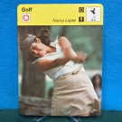 1977 1978 1979 GOLF Nancy Lopez Sportscaster Card 43-11 (Italy, Lausanne) 1977 1978 1979 GOLF Nancy Lopez Sportscaster Card 43-11 (Italy, Lausanne)