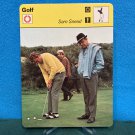 1977 1978 1979 GOLF Sam Snead Sportscaster Card 22-01 (Italy, Lausanne)