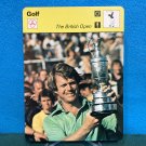 1977 1978 1979 GOLF The British Open Tom Watson Sportscaster Card 38-05 (Italy, Lausanne) 1977 1978 1979 GOLF The British Open Tom Watson Sportscaster Card 38-05 (Italy, Lausanne)