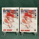 SERGEI FEDOROV Hologram Error/Variation - 1991-92 Upper Deck Hockey - Detroit Red Wings SERGEI FEDOROV Hologram Error/Variation - 1991-92 Upper Deck Hockey - Detroit Red Wings