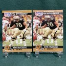 KEVIN HAVERDINK Error/Variation - 1990 Pro Set Football - New Orleans Saints & Western Michigan KEVIN HAVERDINK Error/Variation - 1990 Pro Set Football - New Orleans Saints & Western Michigan