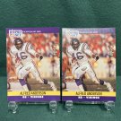 ALFRED ANDERSON Error/Variation - 1990 Pro Set Football - Minnesota Vikings & Baylor Bears ALFRED ANDERSON Error/Variation - 1990 Pro Set Football - Minnesota Vikings & Baylor Bears