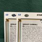 WESLEY CARROLL - 1991 Upper Deck RC Football Hologram Error/Variation Saints & Hurricanes