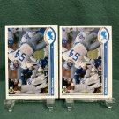 CHRIS SPIELMAN - 1991 Upper Deck Football Hologram Error/Variation Lions & Ohio State