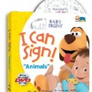 I Can Sign! Animals Board Book & DVD set