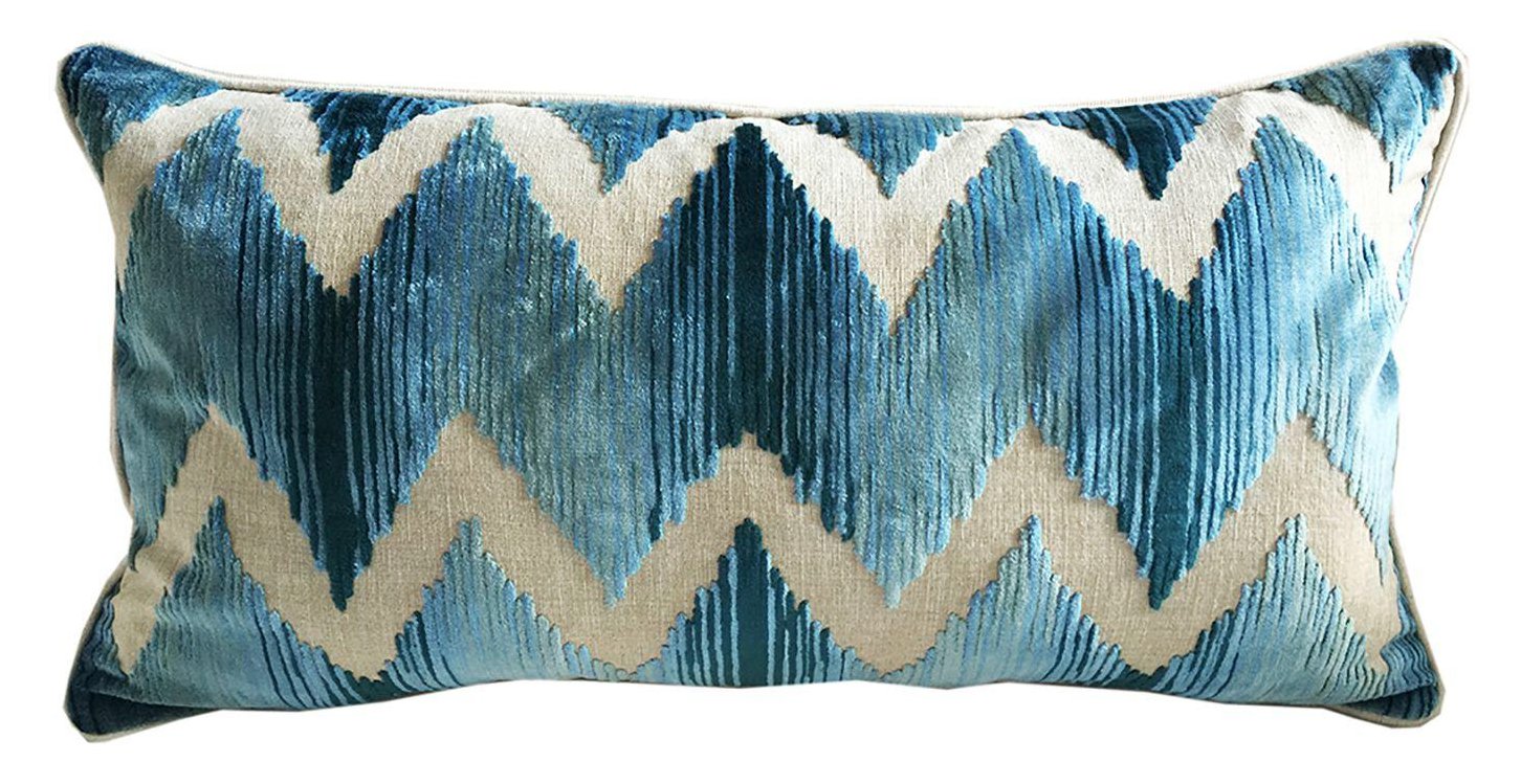 NEW! Lee Jofa Belgian Velvet Lumbar Pillow