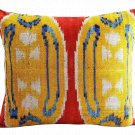 Reduced: Vintage Silk Velvet Pillow