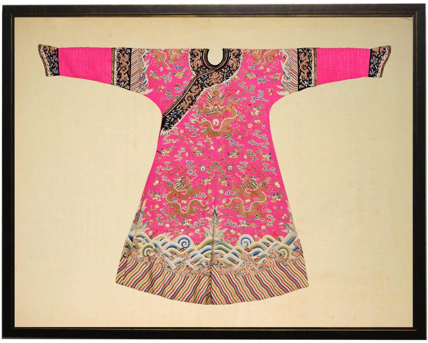 Oriental Robe Print - 104