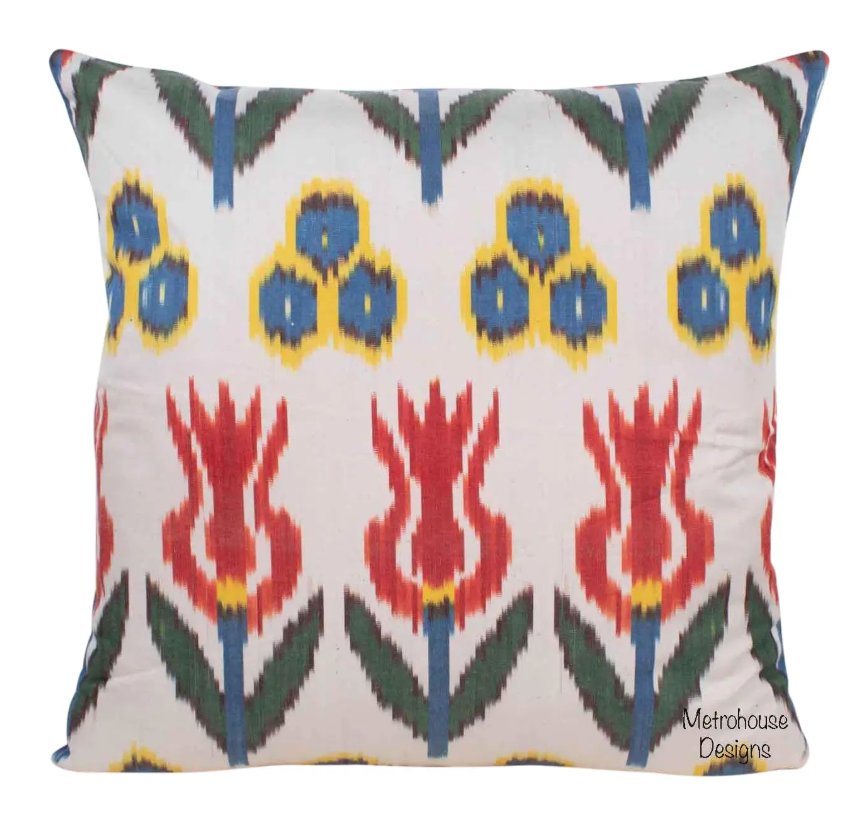 Silk Atlas Accent Throw Pillow