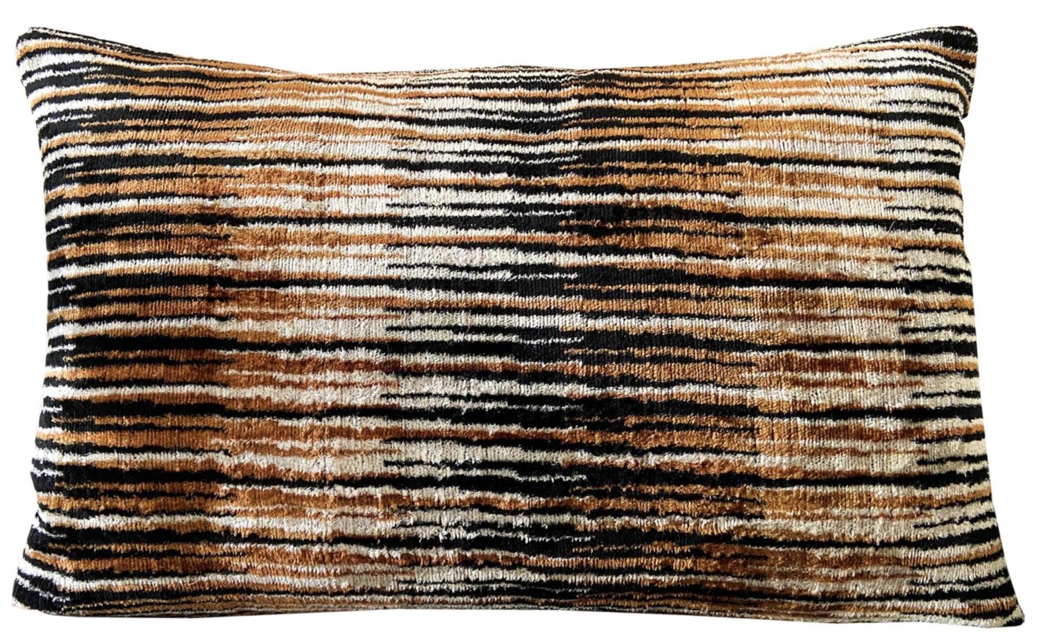 Silk Velvet Down Feather Lumbar Pillow Cover & Insert