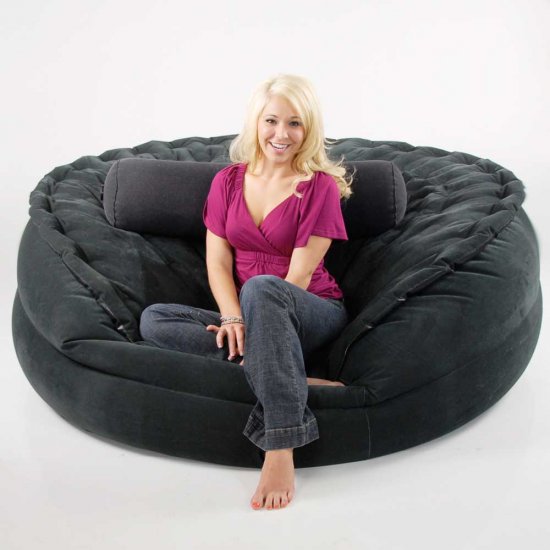 SUMO SAC 4in1 Ultimate Inflatable Jumbo Air Bed, Beanless Bean Bag
