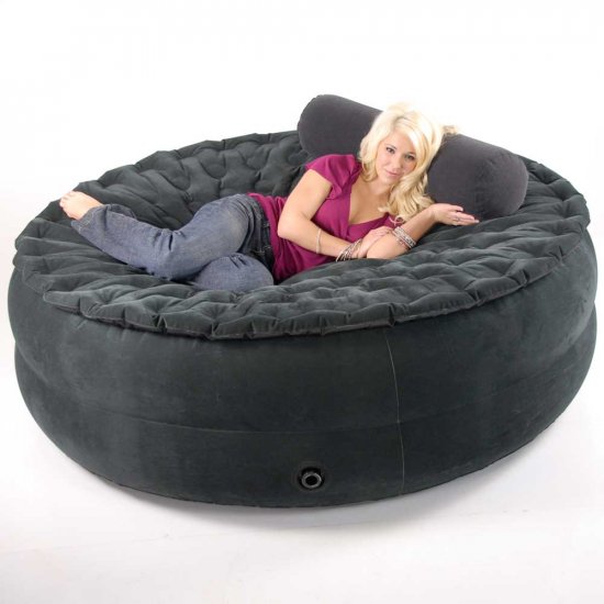 SUMO SAC 4in1 Ultimate Inflatable Jumbo Air Bed, Beanless Bean Bag