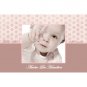 Pink Flowers-Photo Announcements-100 Count