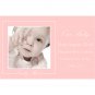 Pink Elegant-Photo Announcements-100 Count
