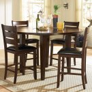 #586-82 Ameillia  High Table set with barstools
