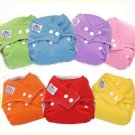 Bright Plain Coth Diaper - Orange Color