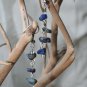 Lapis Lazuli 4 stone Earrings