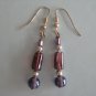 Purple Beads with Silver Balls