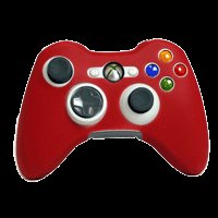Red Silicone Skin Case Cover