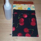 Handmade Cloth Baby Wipes w/Solution