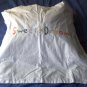Flange Pillow Cover/sham - Hand Embroidered Sweet Dreams