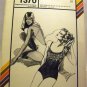 Pattern 1370 from Stretch & Sew (1981) -drawstring swimsuit