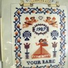 Counted Cross Stitch kit from Laura Ashley  -  Celebration Sampler Kit