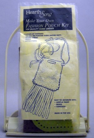 Suede Leather Fashion Pouch Kit from HearthSong