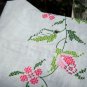 Vintage Medium Size Finished Cross Stitch Tablecloth