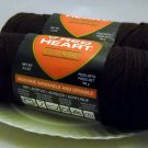 Red Heart Classic Yarn from Coats & Clark 3.5 oz (100 g) skein - Lot of 2 skeins color coffee