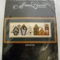 Counted Cross Stitch Kit from Bucilla Corp. (1996 ) - Rainbow Row 41394